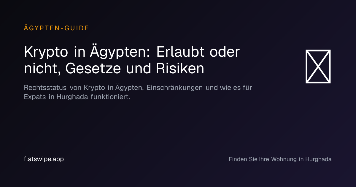 Krypto in Ägypten: Erlaubt oder nicht, Gesetze und Risiken — illustration