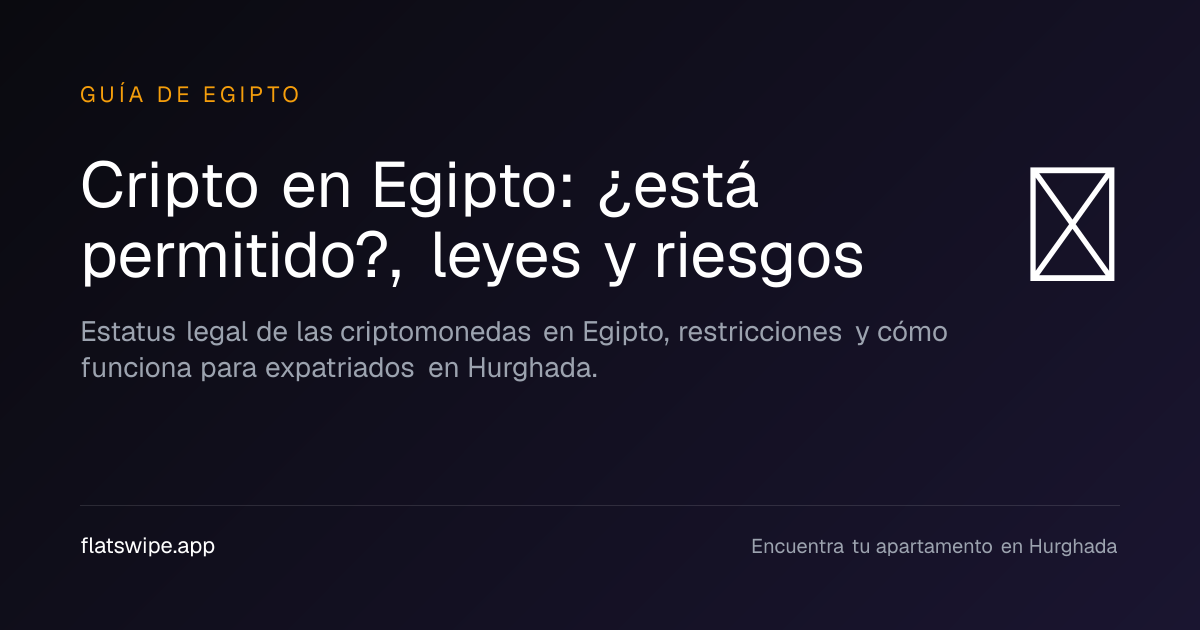 Cripto en Egipto: ¿está permitido?, leyes y riesgos — illustration